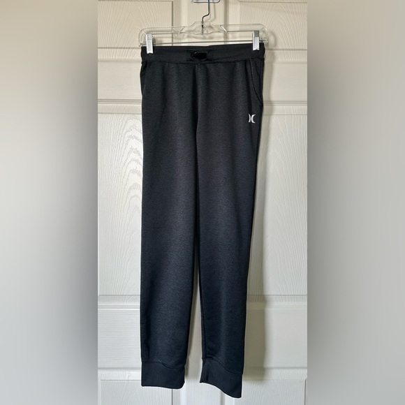 Hurley Boys Dark Gray Sweat Pants Size L - Picture 1 of 9